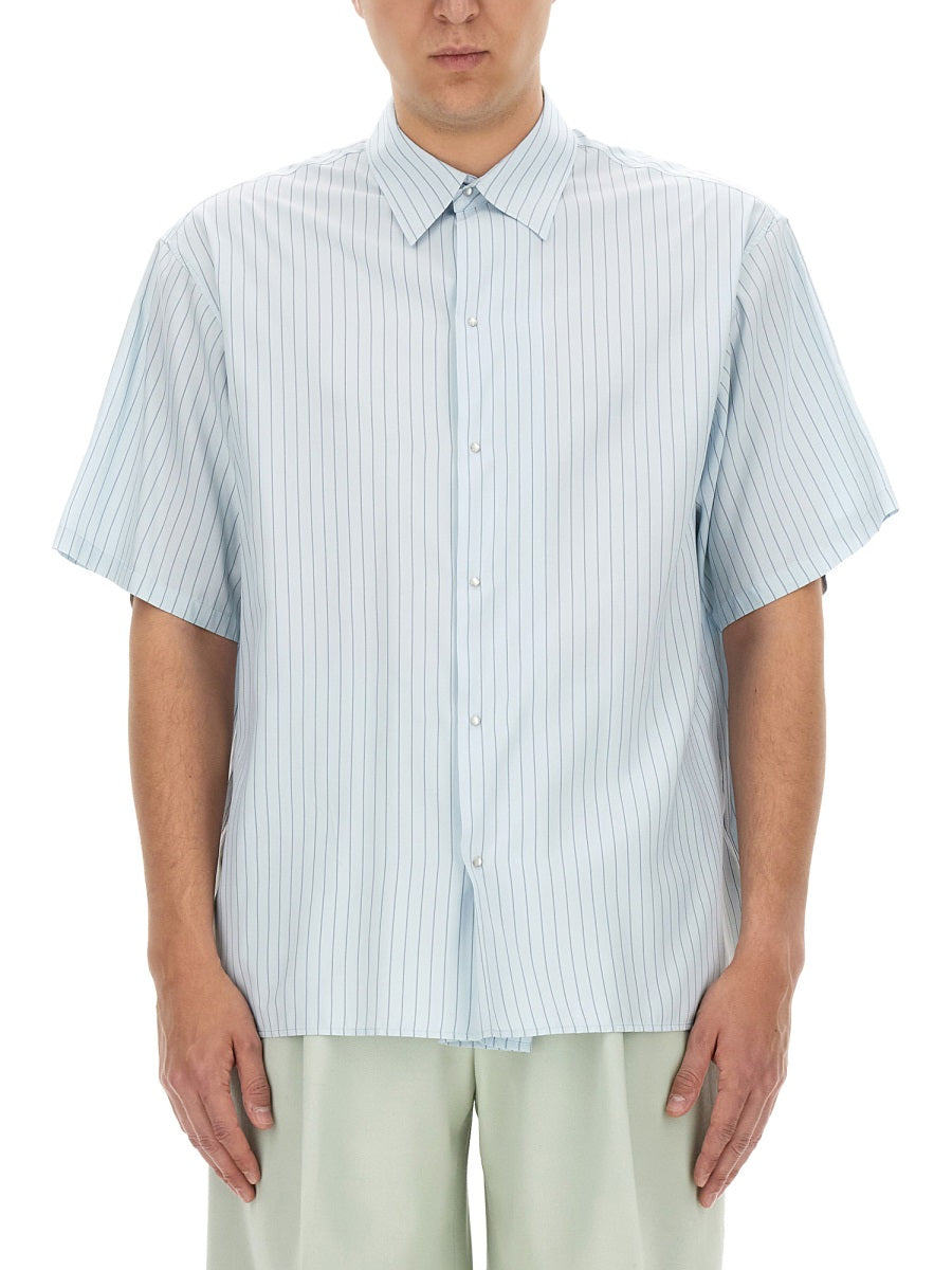 Lanvin Men Striped Shirt DestGlow