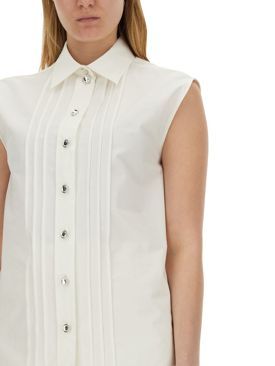 Moschino Women Poplin Shirt DestGlow