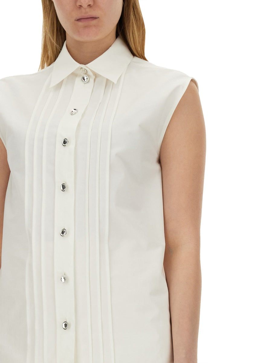 Moschino Women Poplin Shirt DestGlow