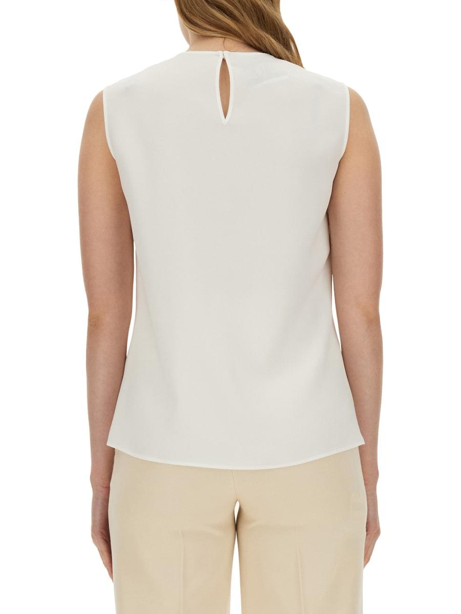 Moschino Women Blouse With Heart Applique DestGlow