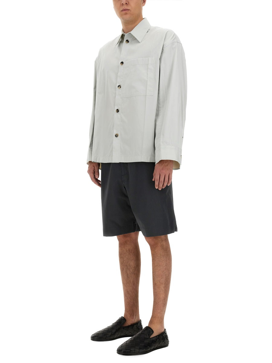 Bottega Veneta Men Cotton Shorts by Luosophy