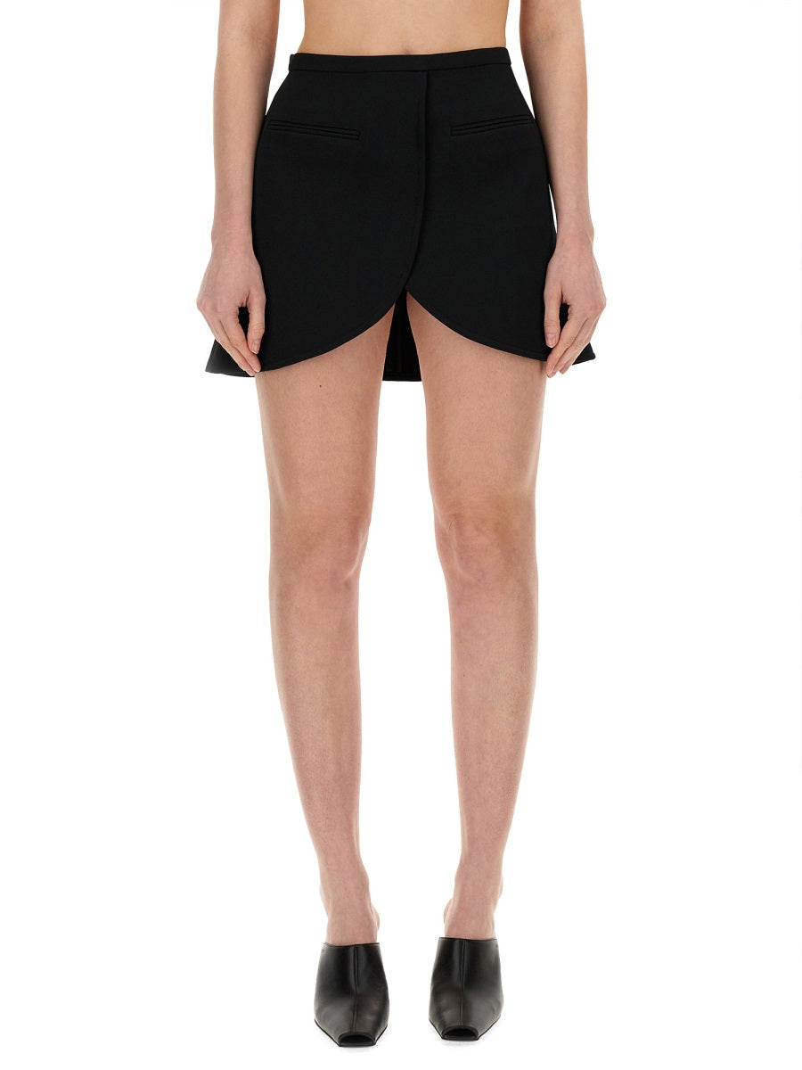 Courreges Women "Ellipse" Mini Skirt DestGlow