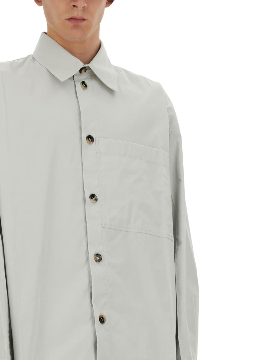 Bottega Veneta Men Silk Shirt DestGlow