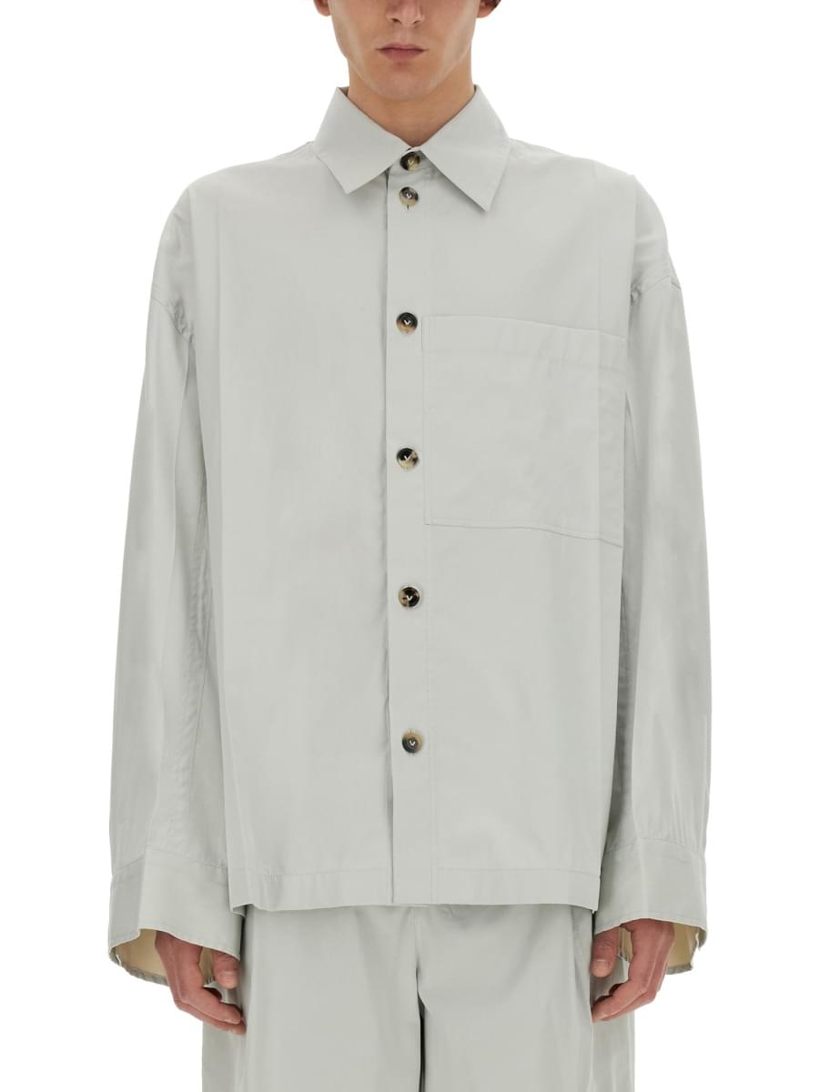 Bottega Veneta Men Silk Shirt DestGlow