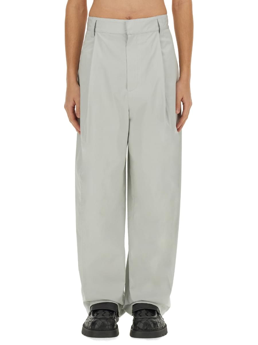 Bottega Veneta Men Silk And Cotton Pants DestGlow