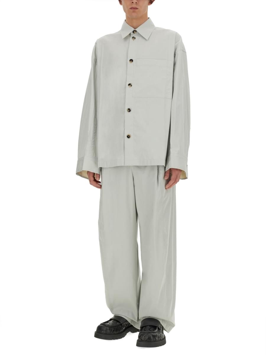 Bottega Veneta Men Silk Shirt DestGlow