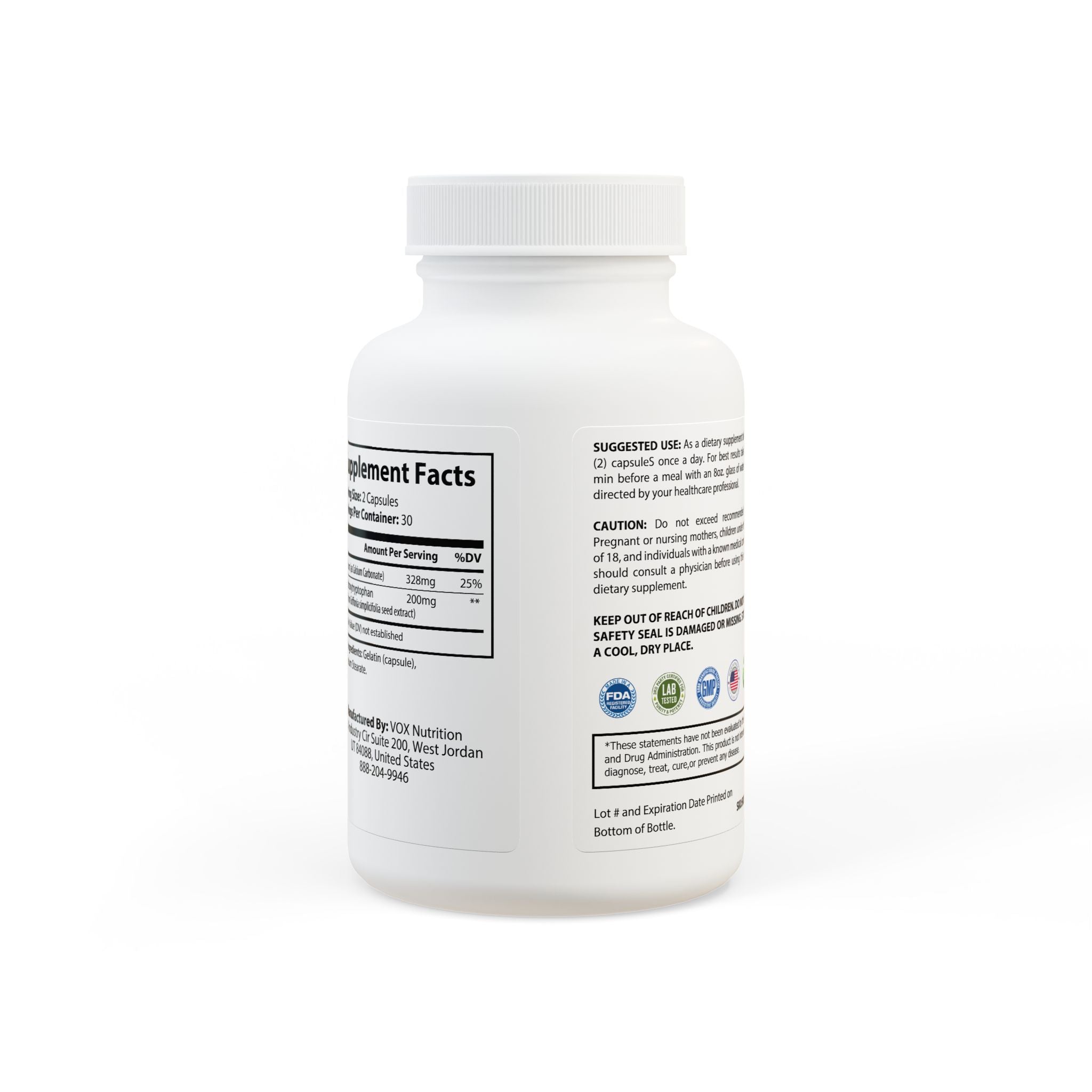 MindLift 5-HTP Supplement (60 Capsules) by Spee24, LLC