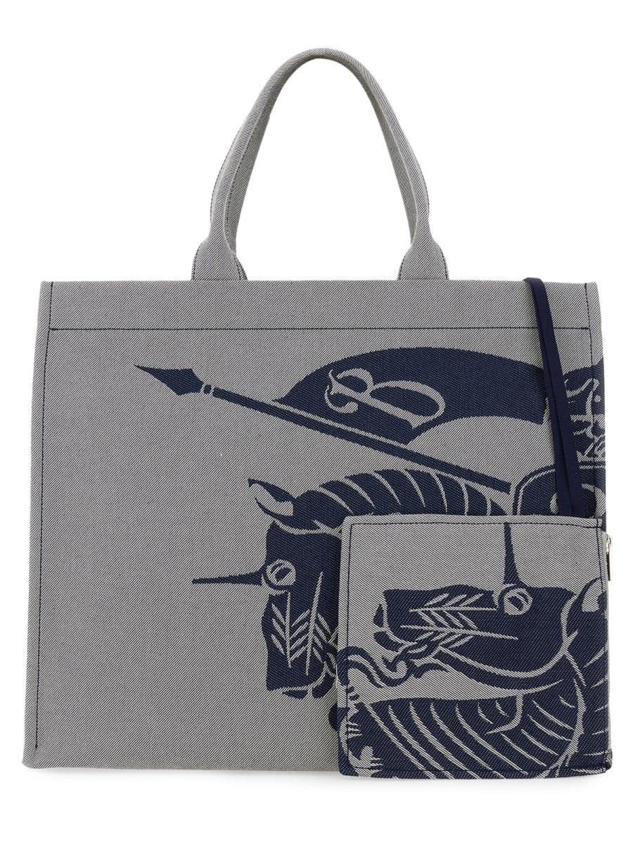 Burberry Men Canvas Tote Bag DestGlow