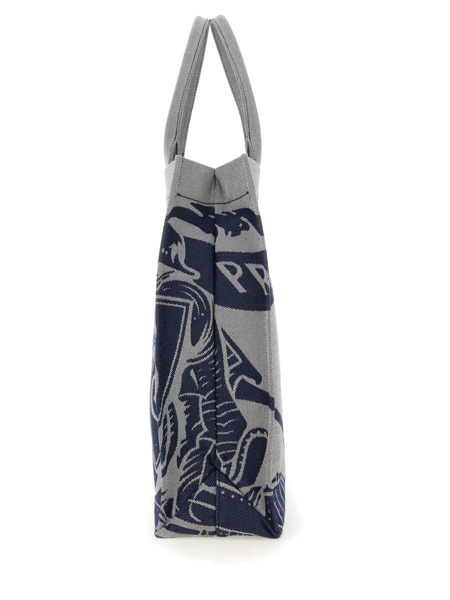Burberry Men Canvas Tote Bag DestGlow