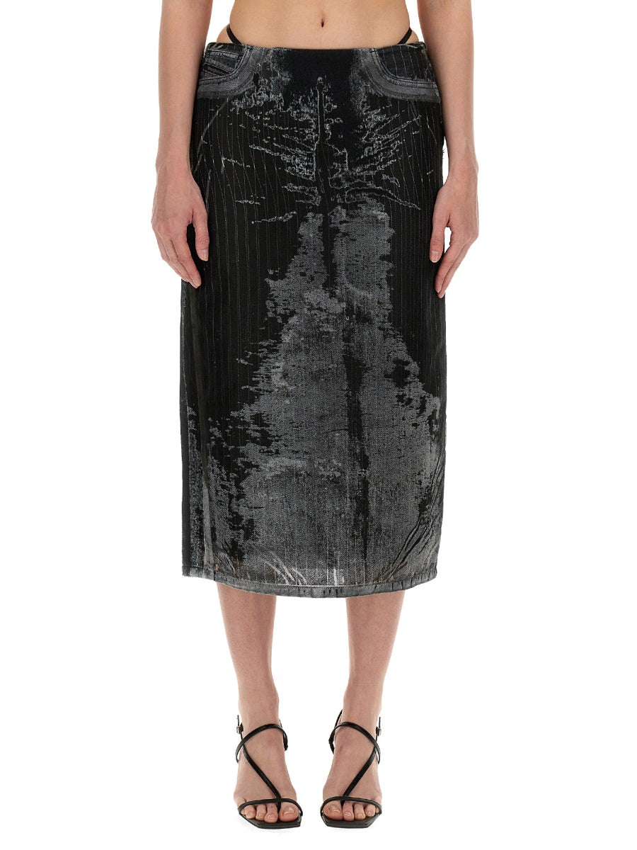 Diesel Women Skirt "De-Pra-Fse1" by Luosophy