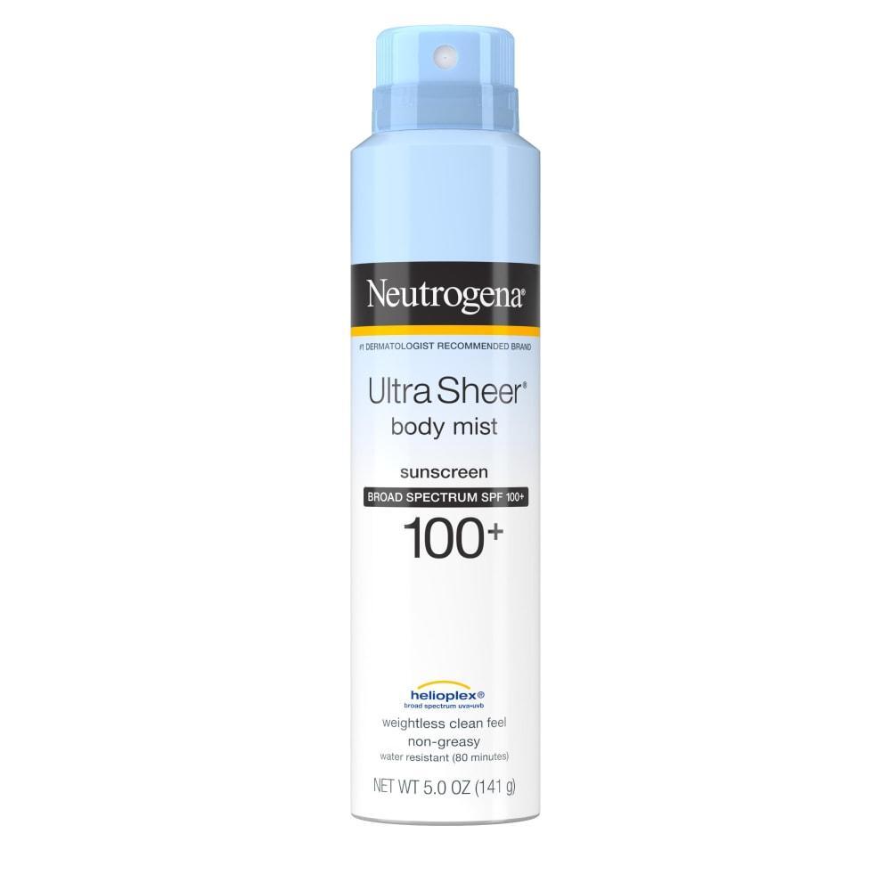 Neutrogena Ultra Sheer Body Mist Sunscreen Spray, SPF 100 by Pasteur Pharmacy