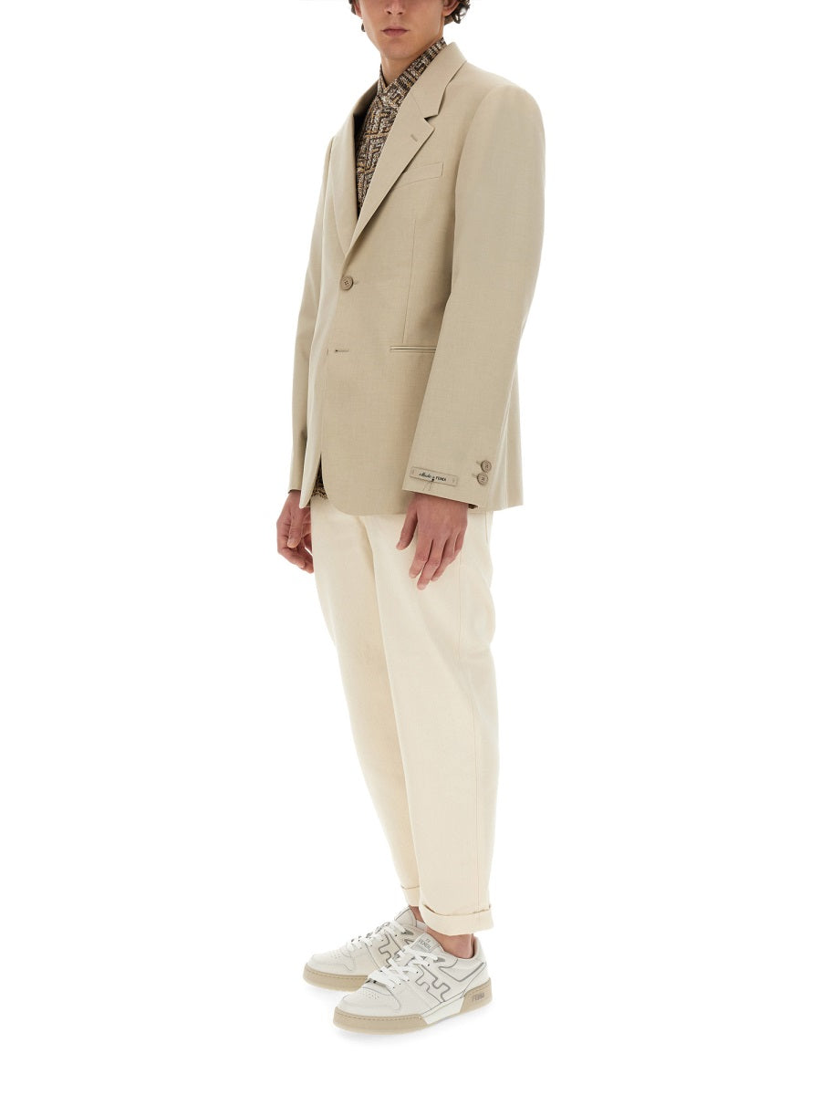 Fendi Men Wool Jacket DestGlow