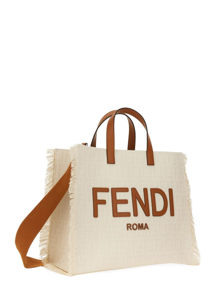 Fendi Men Ff Jacquard Bag DestGlow