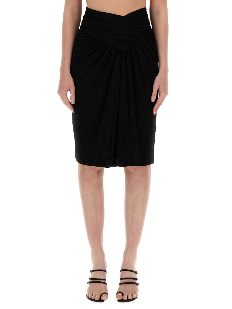 Saint Laurent Women Pencil Skirt. DestGlow