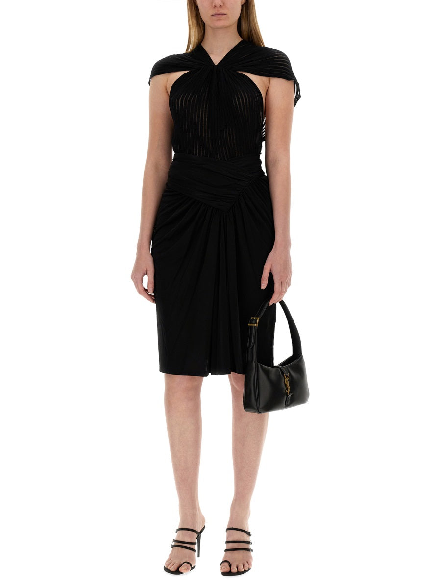 Saint Laurent Women Pencil Skirt. DestGlow