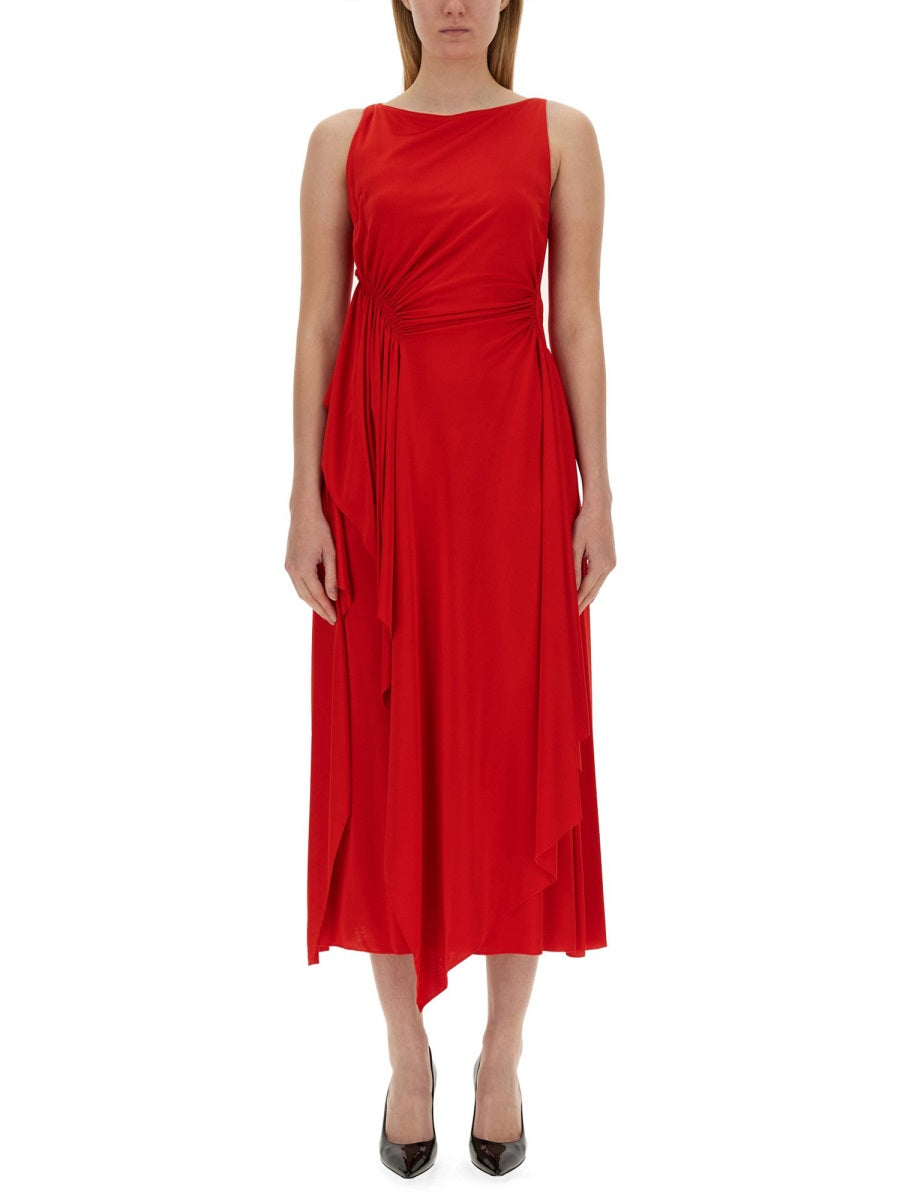 Lanvin Women Dress With Drape DestGlow