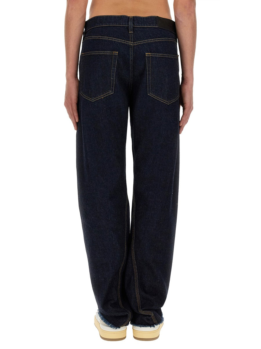 Lanvin Men Twisted Jeans DestGlow