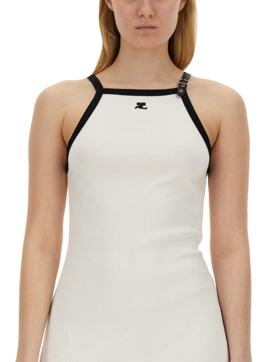 Courreges Women Dress With Logo DestGlow