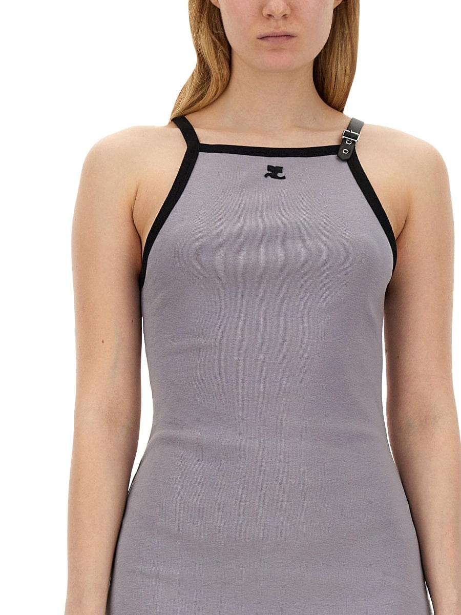 Courreges Women Dress With Logo DestGlow