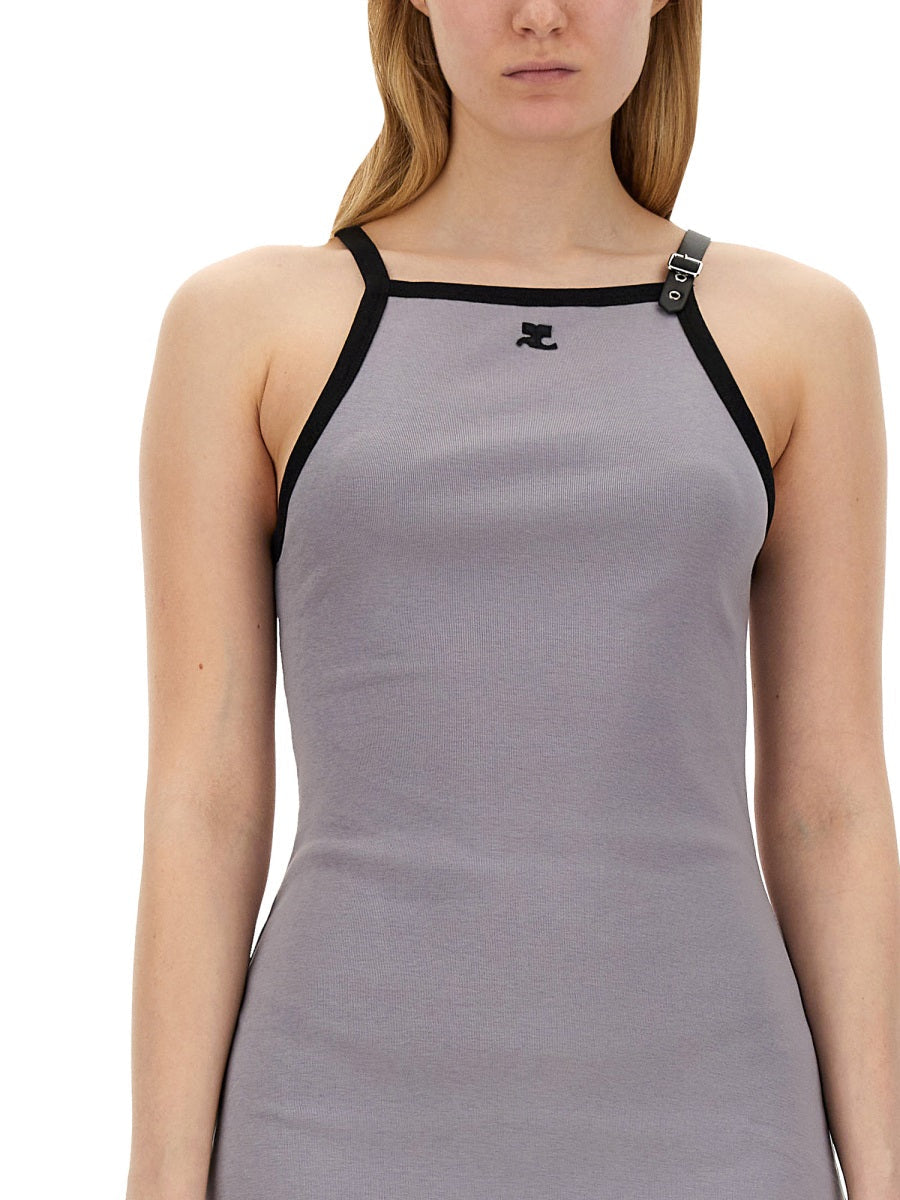 Courreges Women Dress With Logo by Luosophy