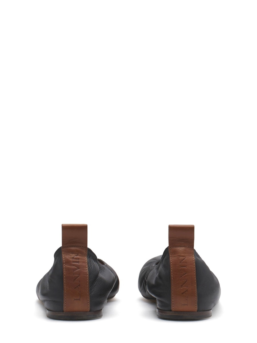 Lanvin Women Leather Ballerina by Luosophy