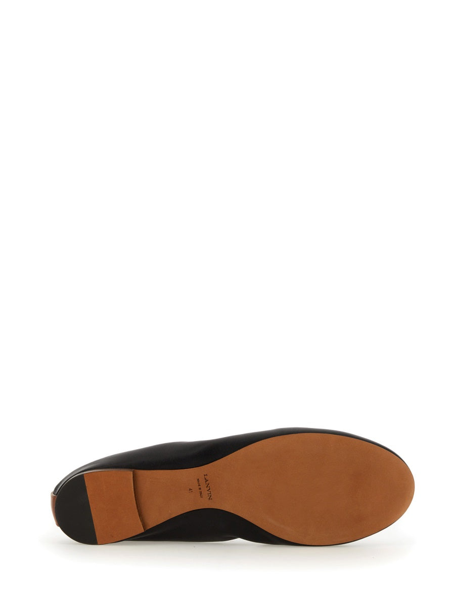Lanvin Women Leather Ballerina by Luosophy