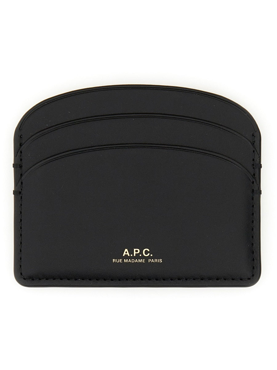 A.P.C. Women Demi Lune Card Holder DestGlow