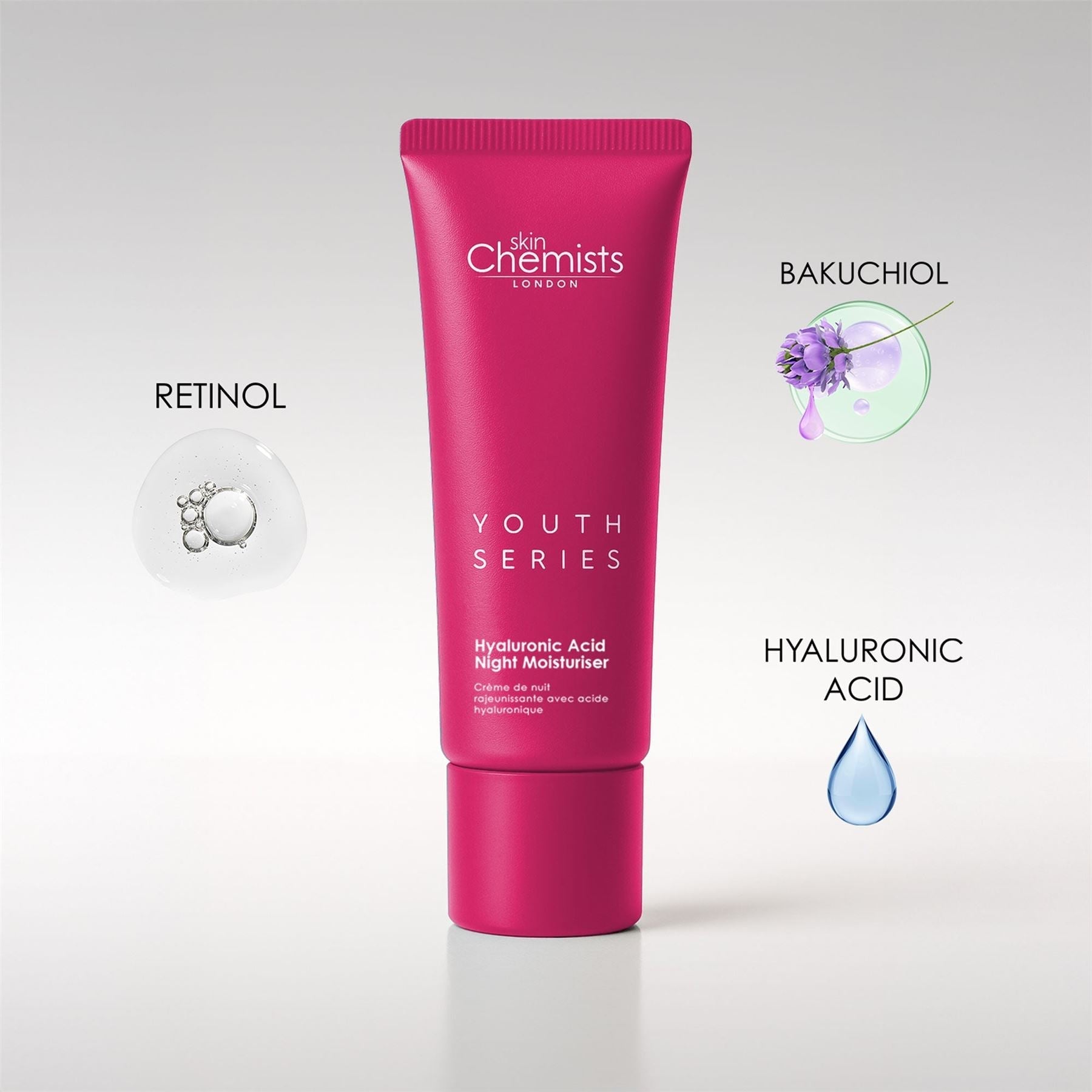 Retinol Bakuchiol Night Moisturiser 50ml