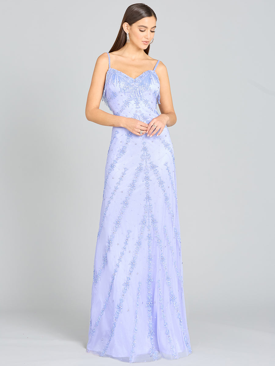 Candy Beaded Gown by Lara New York