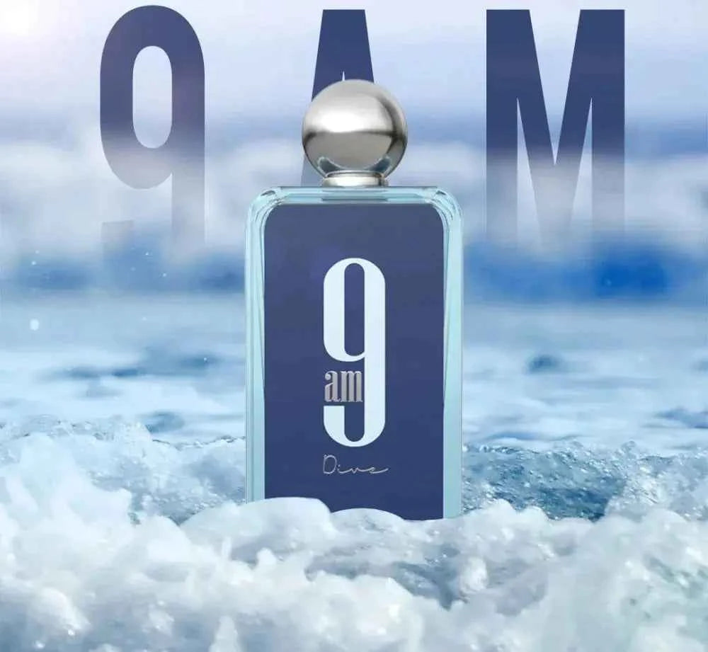 9Am Dive By Afnan For Unisex 3.4oz EDP Spray