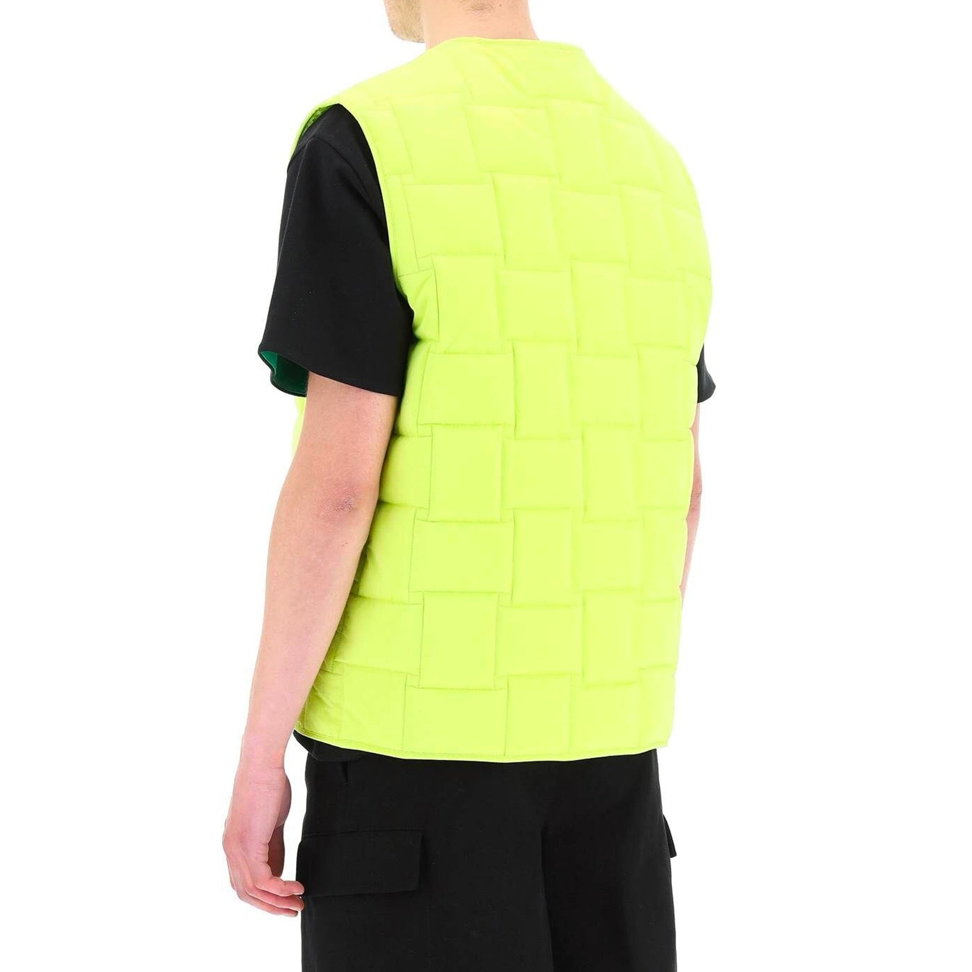 Bottega Veneta Padded Vest Jacket Men DestGlow