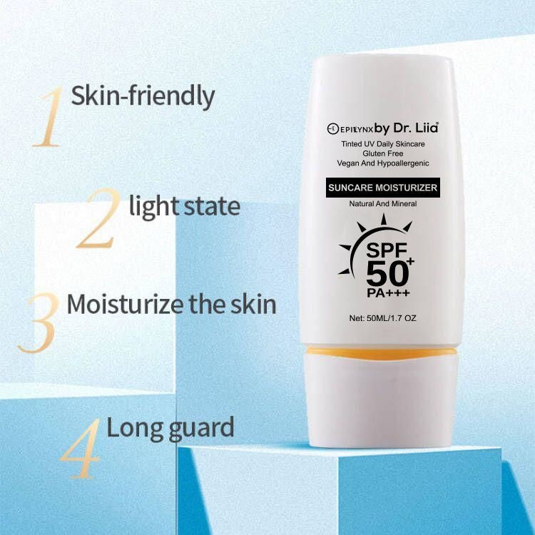 SPF 50 Mineral Moisturizer – Hydrating, Vegan & Sensitive-Skin Friendly by EpiLynx