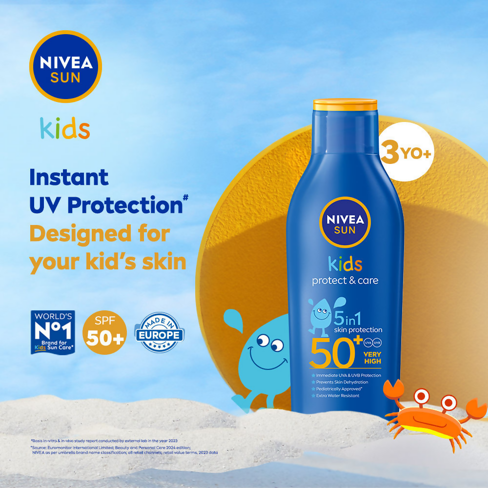 Nivea Sun Protect & Care Sunscreen For Kids Spf 50+