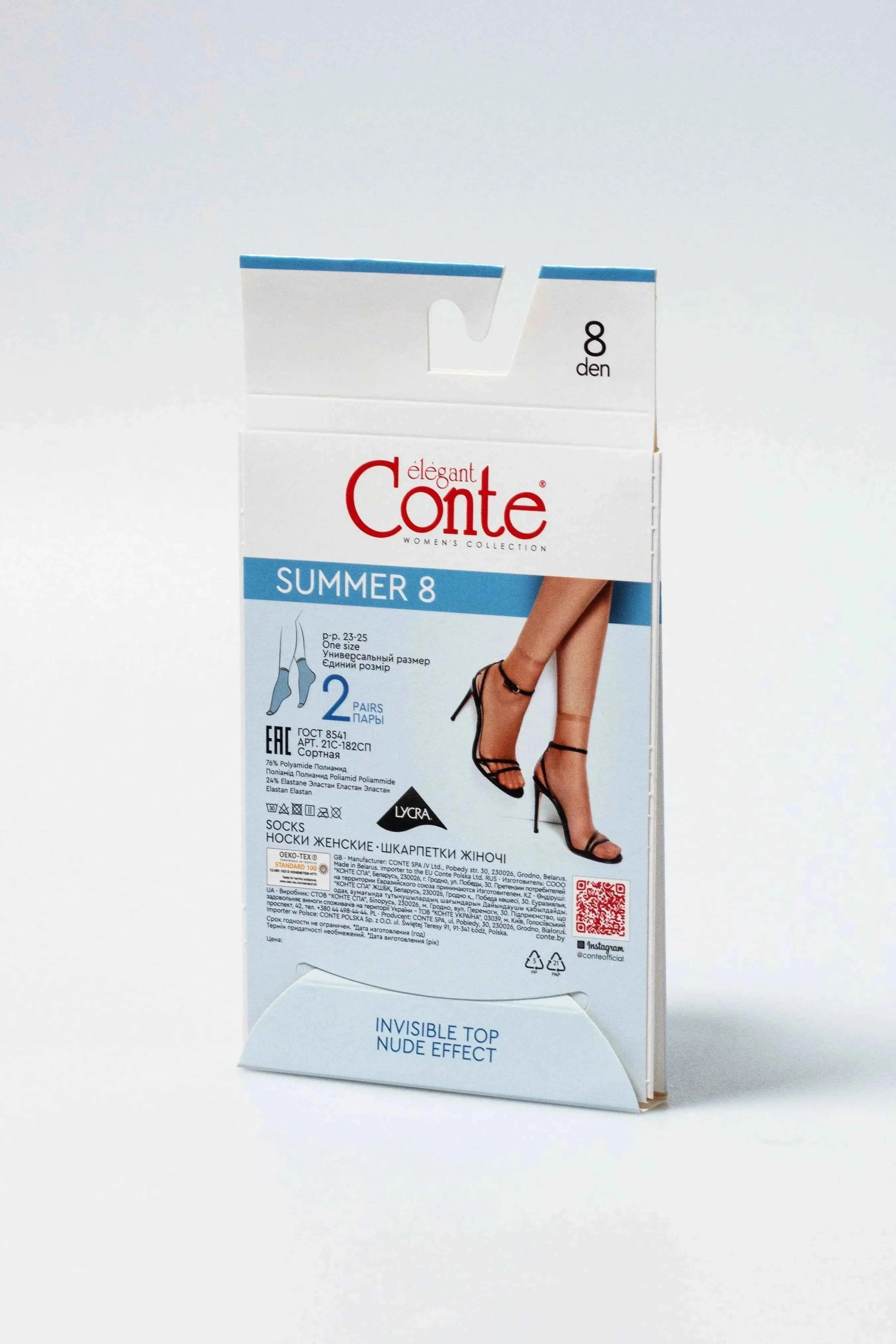 Socks Conte Summer 8 Den (2 pairs)