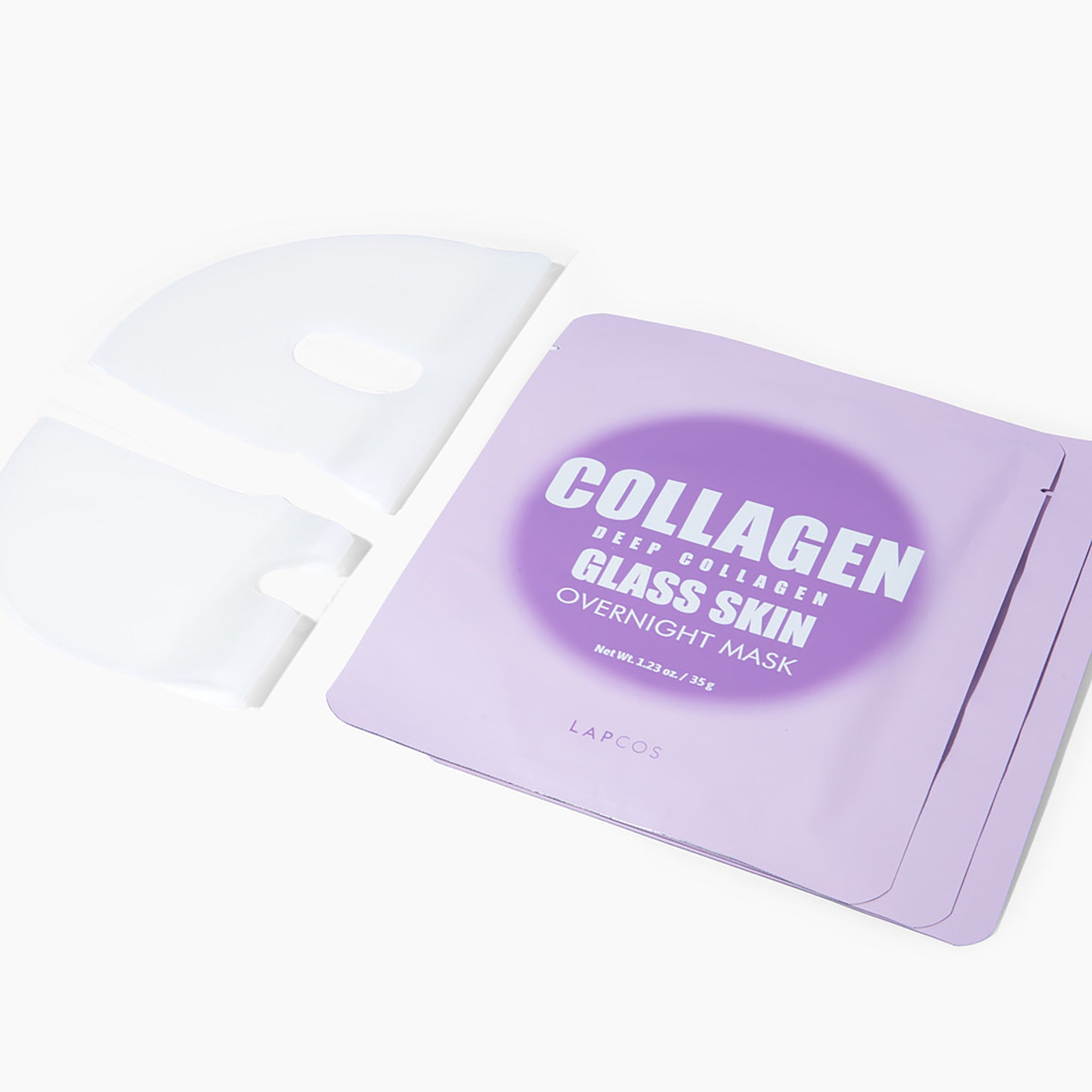 Deep Collagen Glass Skin Overnight Mask 4-pack by LAPCOS