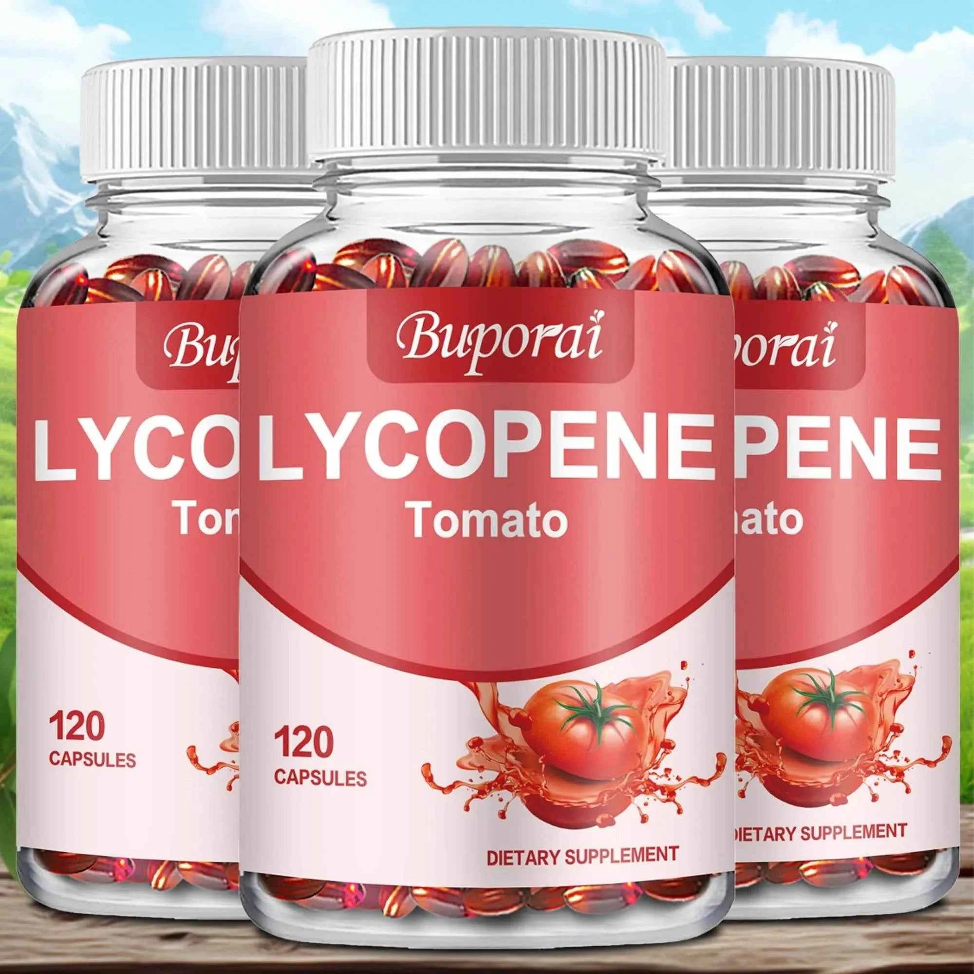 Lycopene - Antioxidant, Promotes Prostate, Heart, Vision Health, Immune Support - 120 Capsules