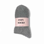 Cozy Cloud Socks - Grey - Warm & Soft Women’s Gift