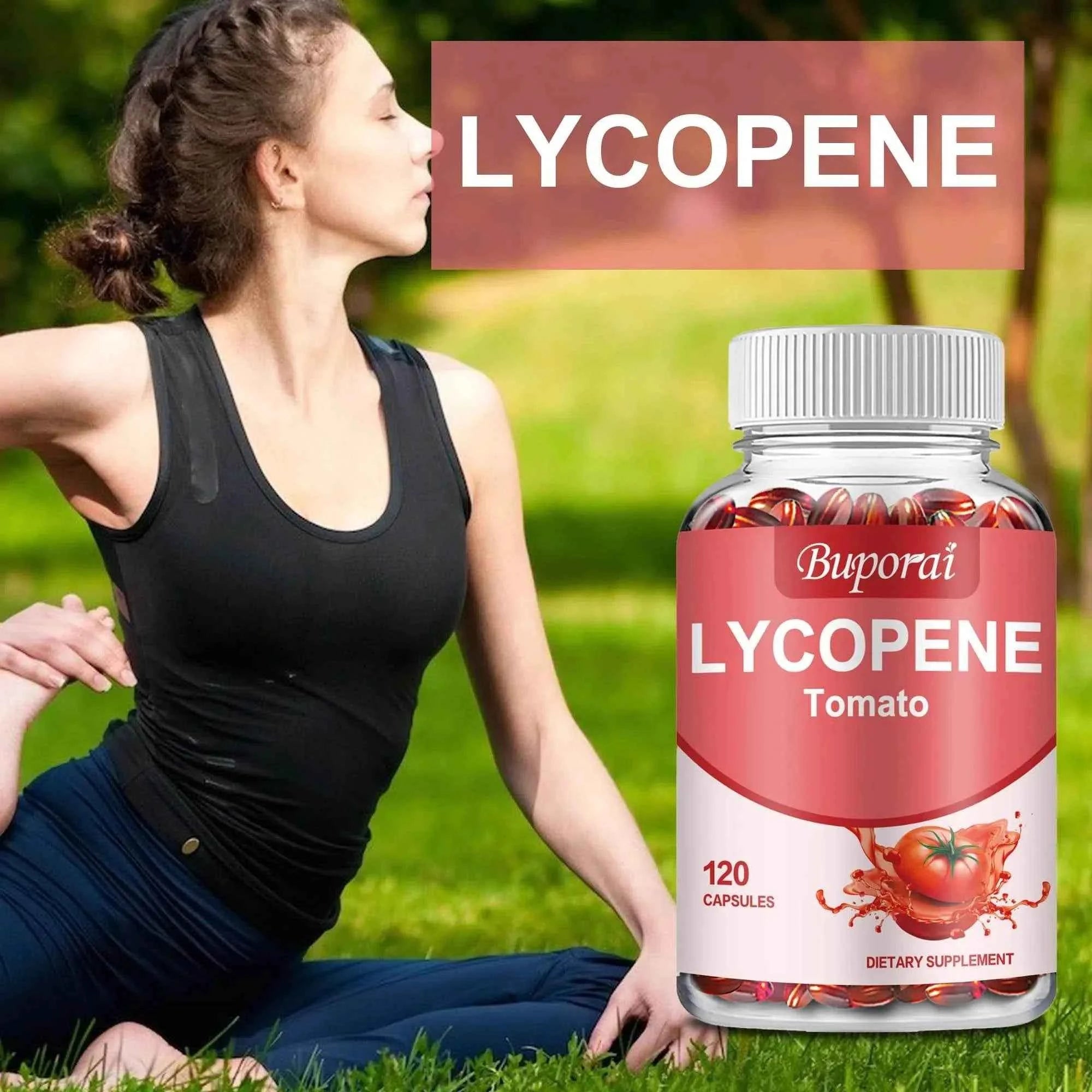 Lycopene - Antioxidant, Promotes Prostate, Heart, Vision Health, Immune Support - 120 Capsules
