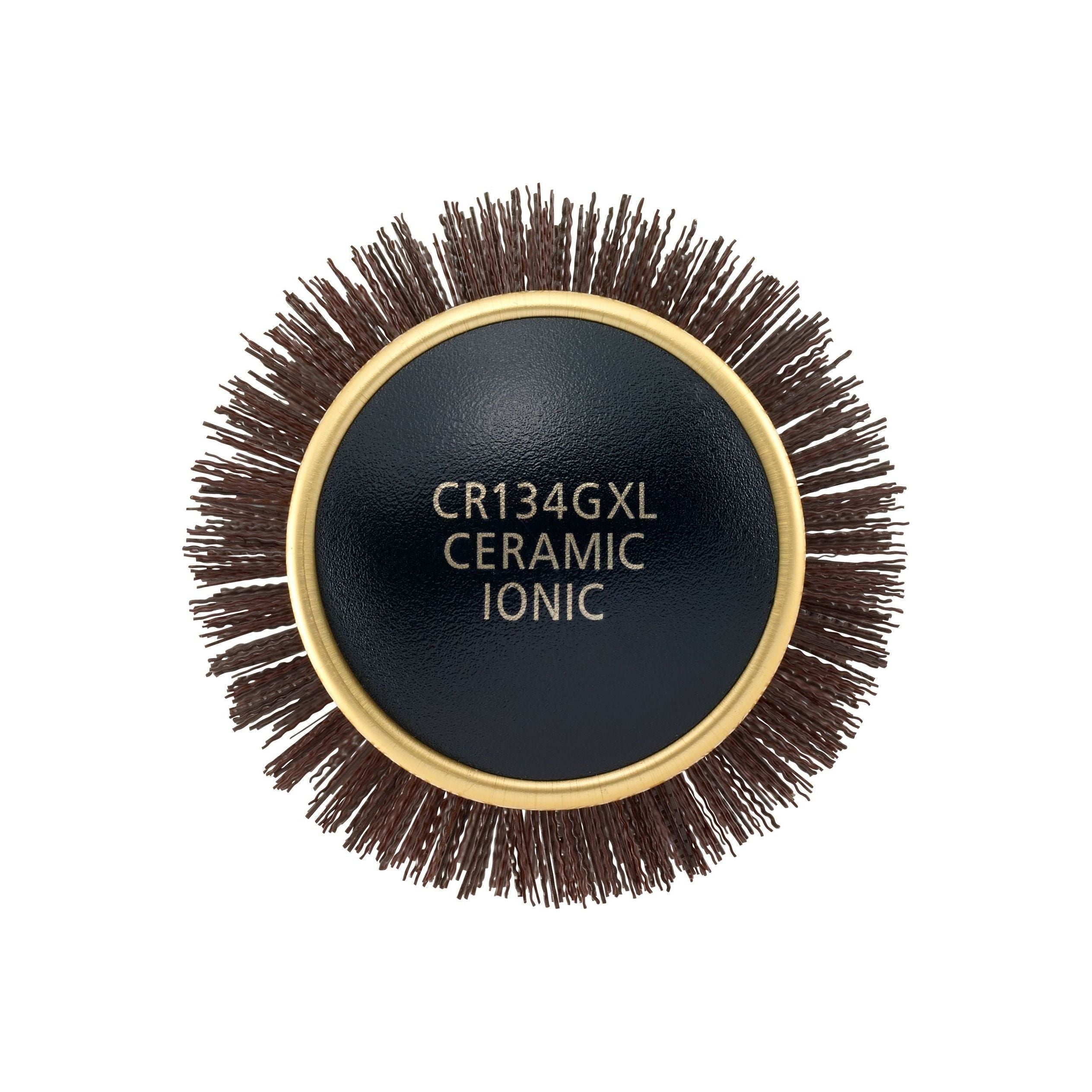 Gold Nano Ceramic Hair Brush with 6 Inch XL Barrel by Pasteur Pharmacy