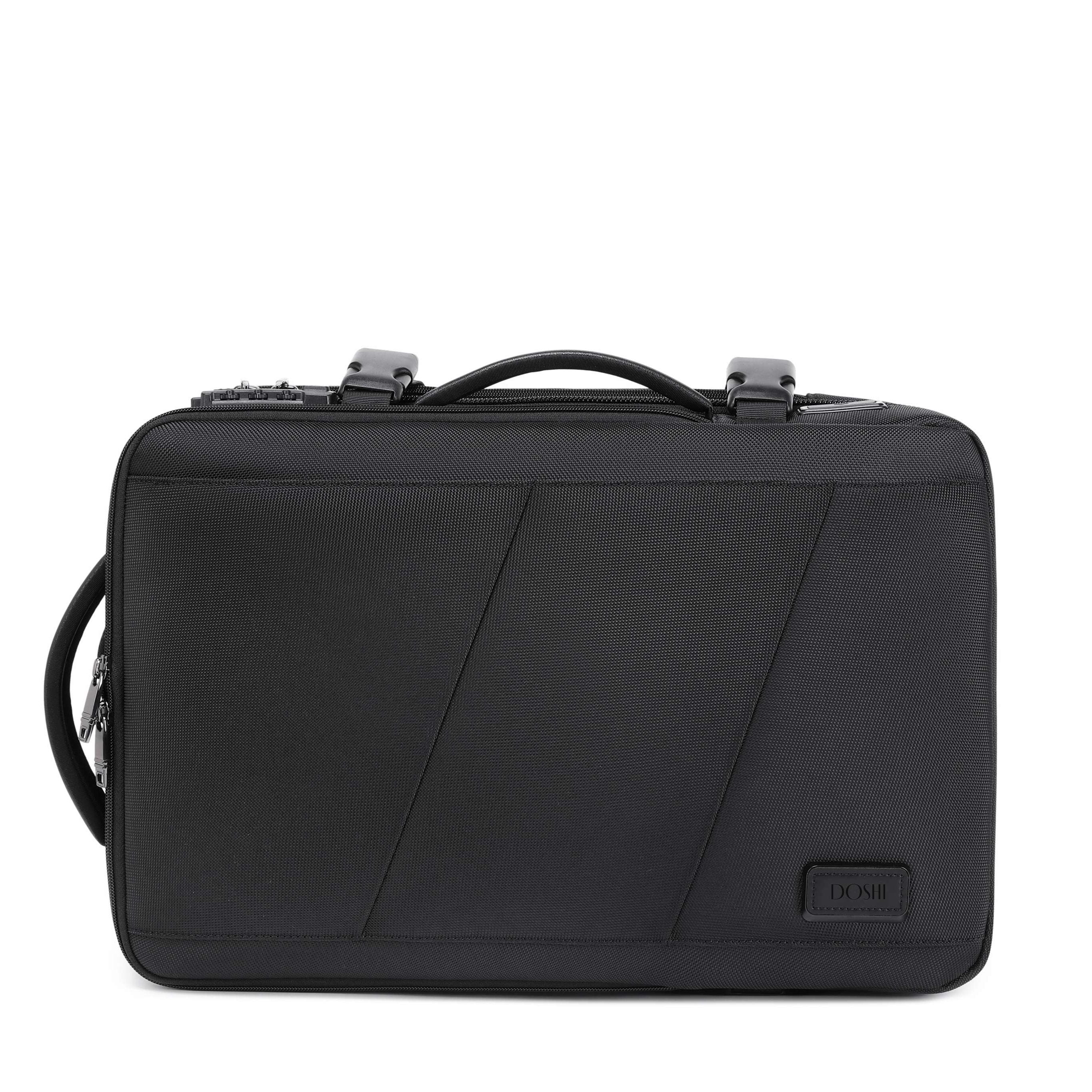 Pro Travel Vegan Backpack 401 - Expandable & Lock by Doshi FCSA