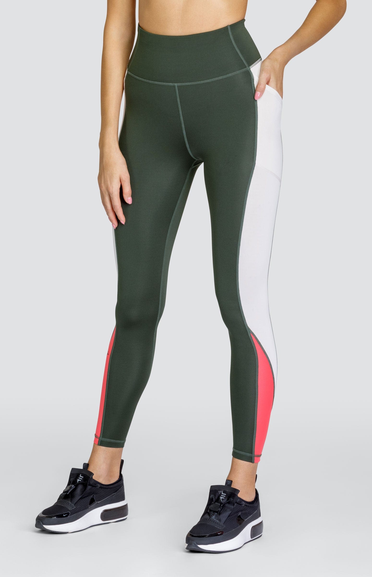 Union 25" Leggings - Army Green DestGlow
