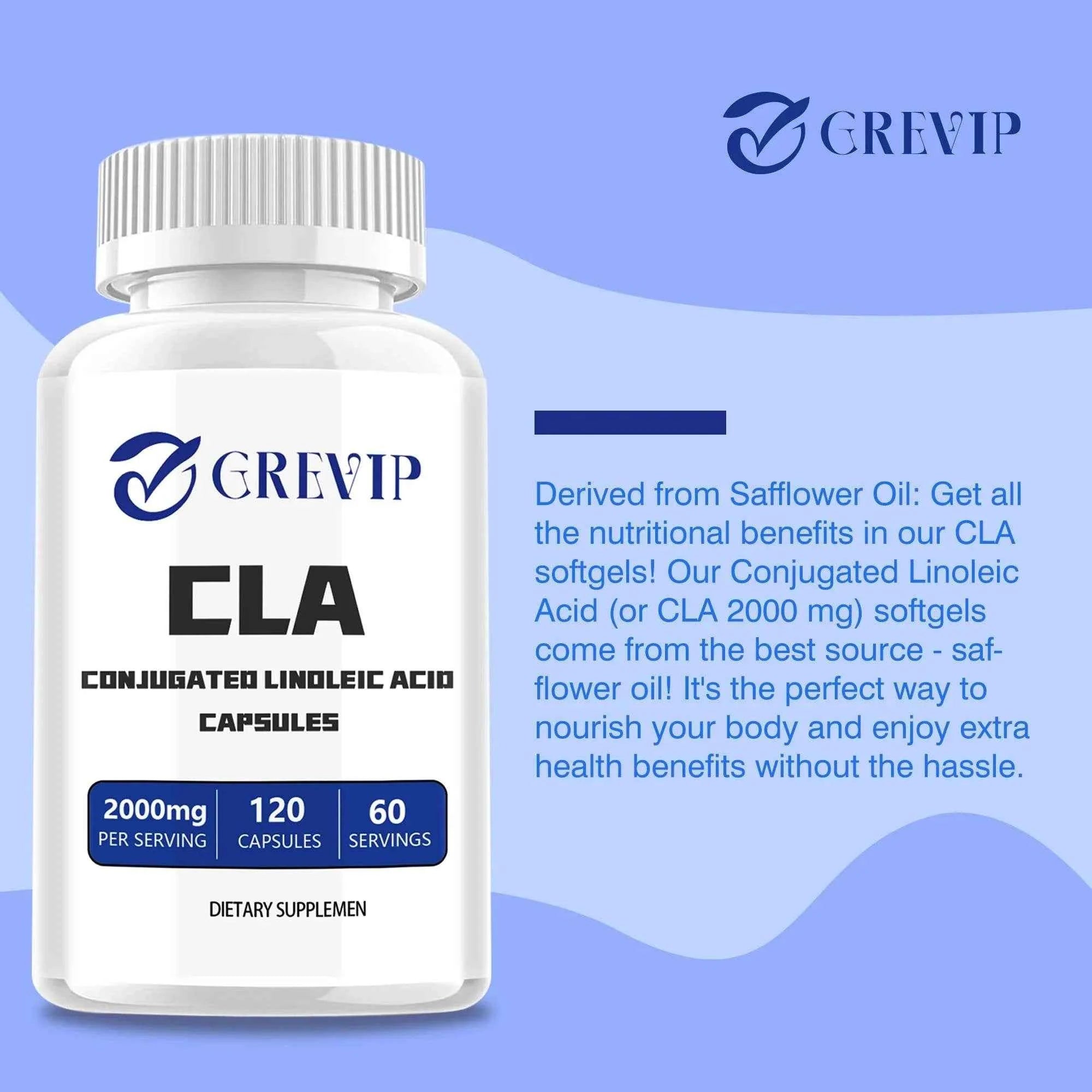 CLA - Fat Burner, Appetite Suppressant, Weight Management, Lean Muscle and Tone - 120 Capsules