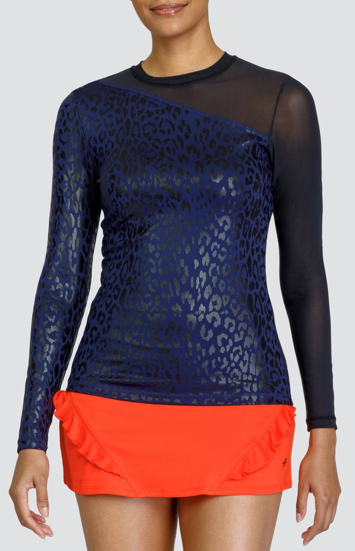 Carly Top - Leopard Foil DestGlow