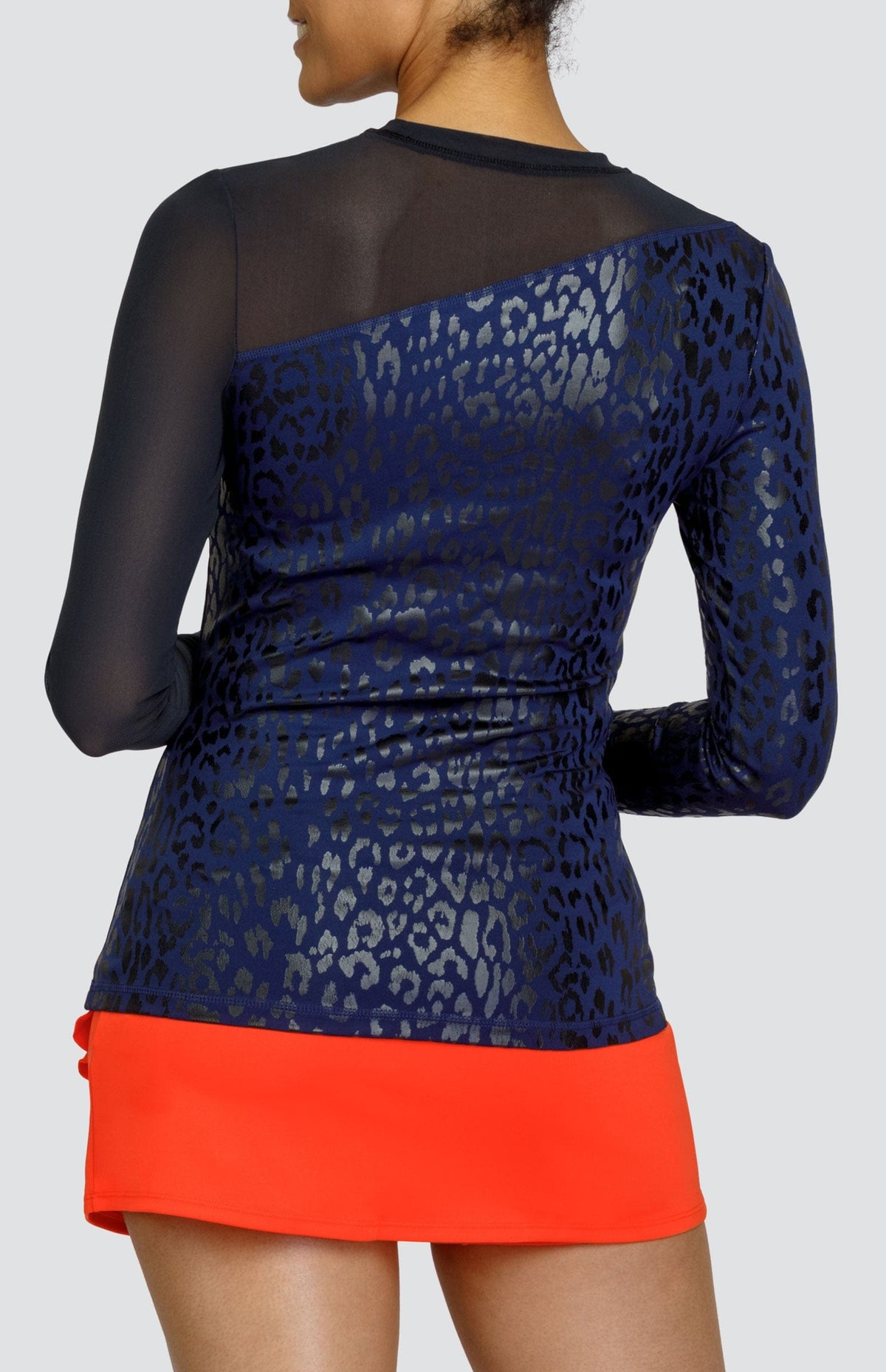 Carly Top - Leopard Foil DestGlow