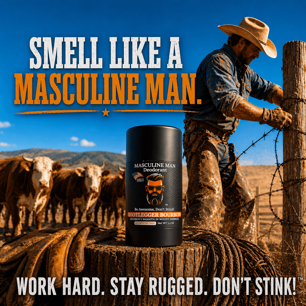 BOOTLEGGER BOURBON (2 Pack) by Masculine Man