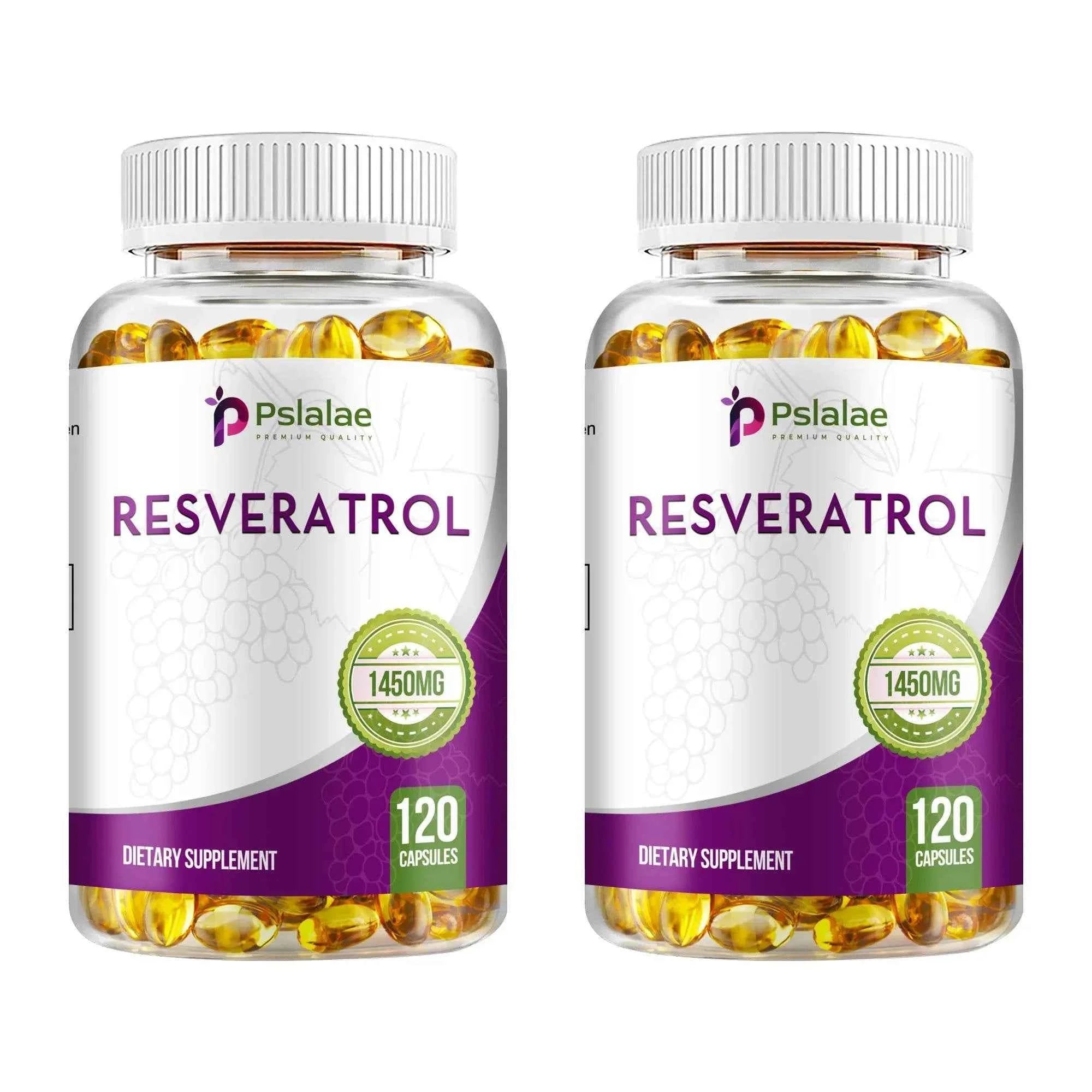 Resveratrol - Enhance The Immune System, Promote Skin Smoothness, Metabolism - 120 Capsules