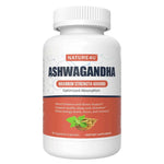 Nature4U Ashwagandha 4000mg Extra Strength, Natural Adaptogen Mood & Stress Support, Sleep & Energy Support, 90 Vegan Capsules