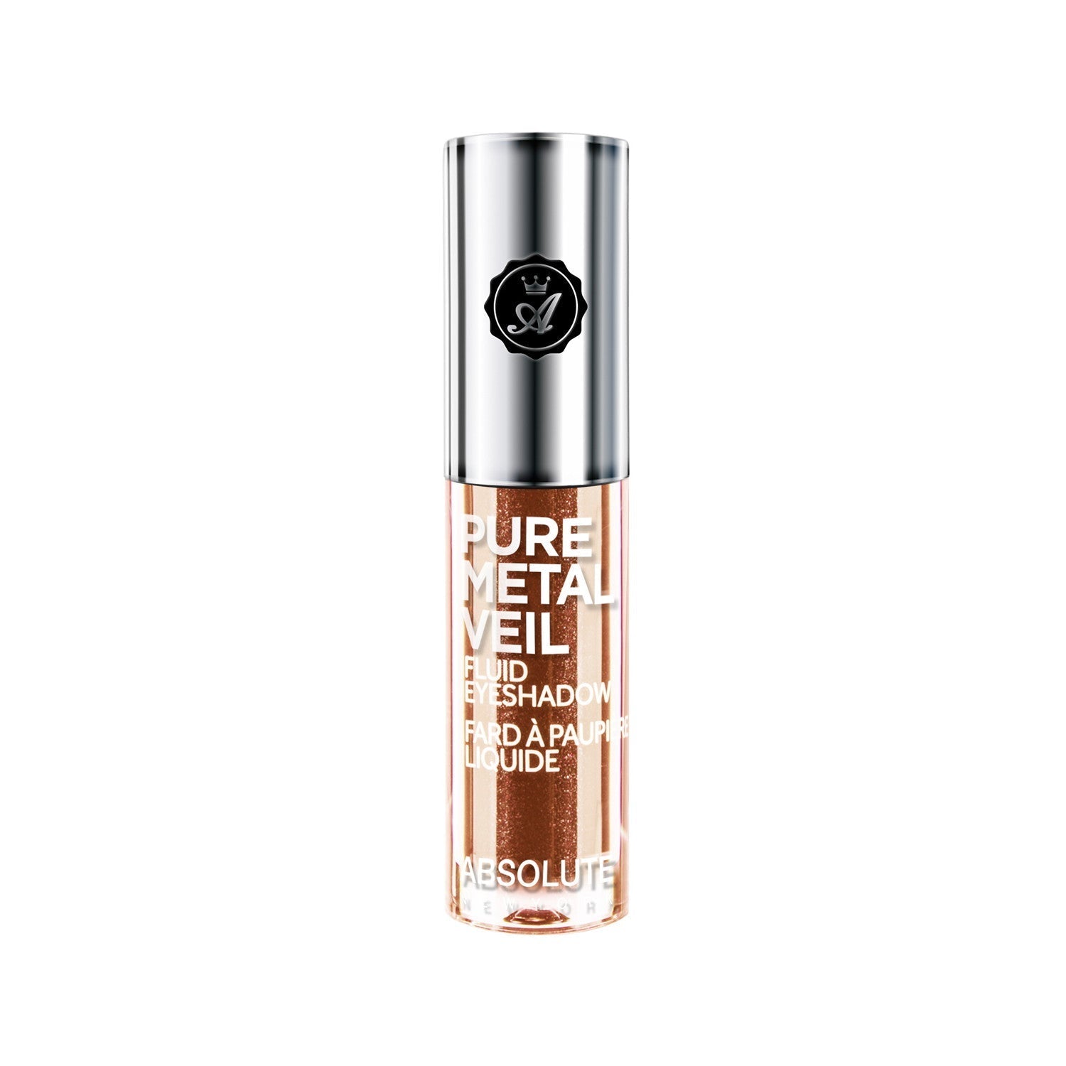 ABSOLUTE Pure Metal Veil Fluid Eyeshadow - Blingin Bronze - eye makeup