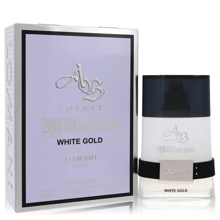 Ab Spirit Millionaire White Gold By Lomani Cologne for Men