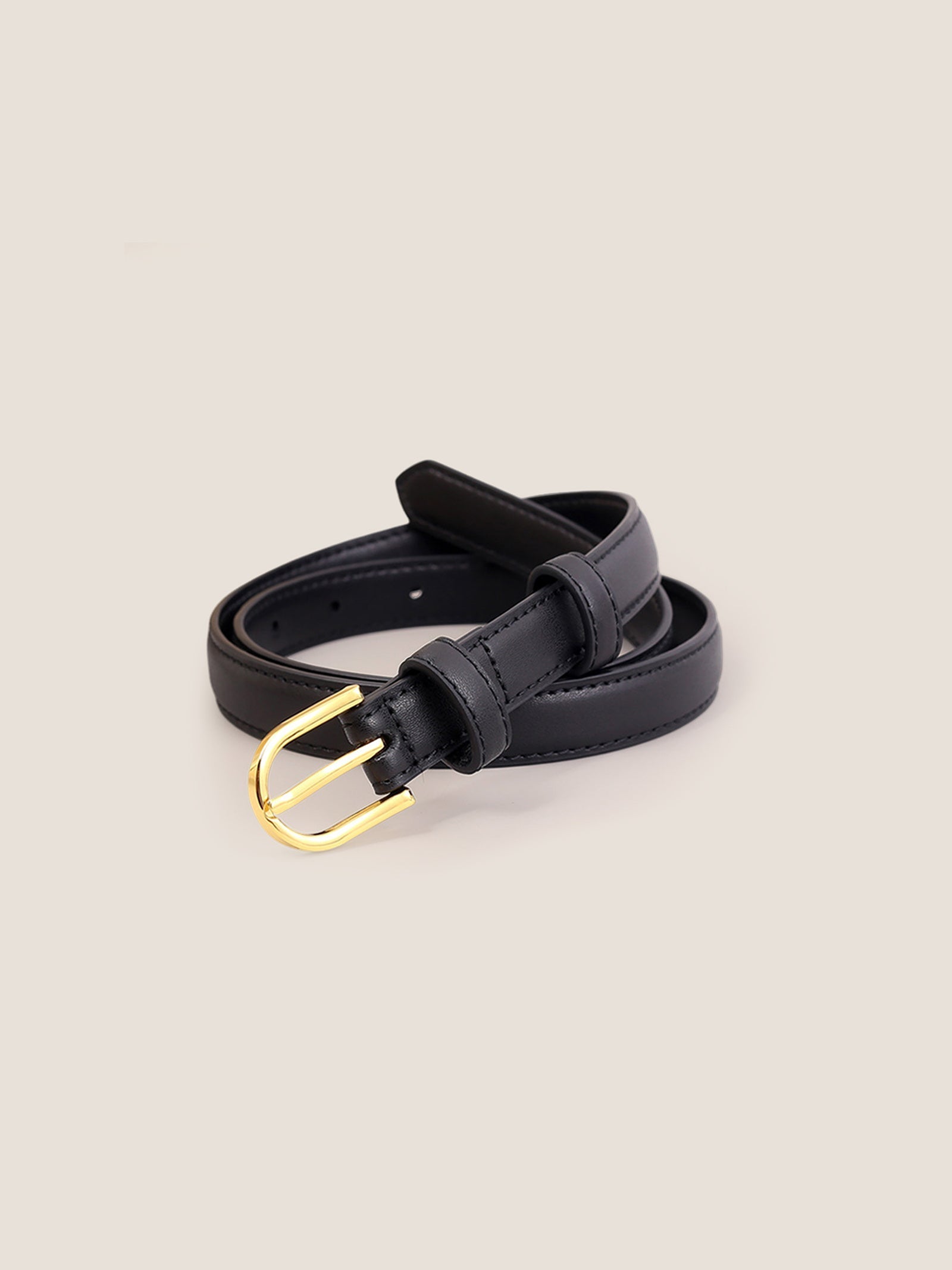 Premium Cowhide Belt With Retro Electroplated Alloy Buckle DestGlow